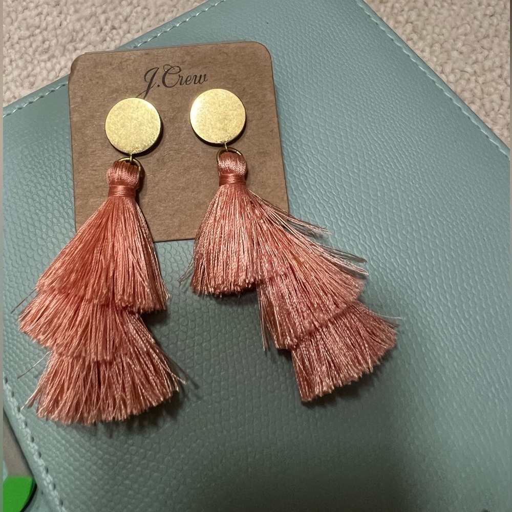 J.crew tassel earrings